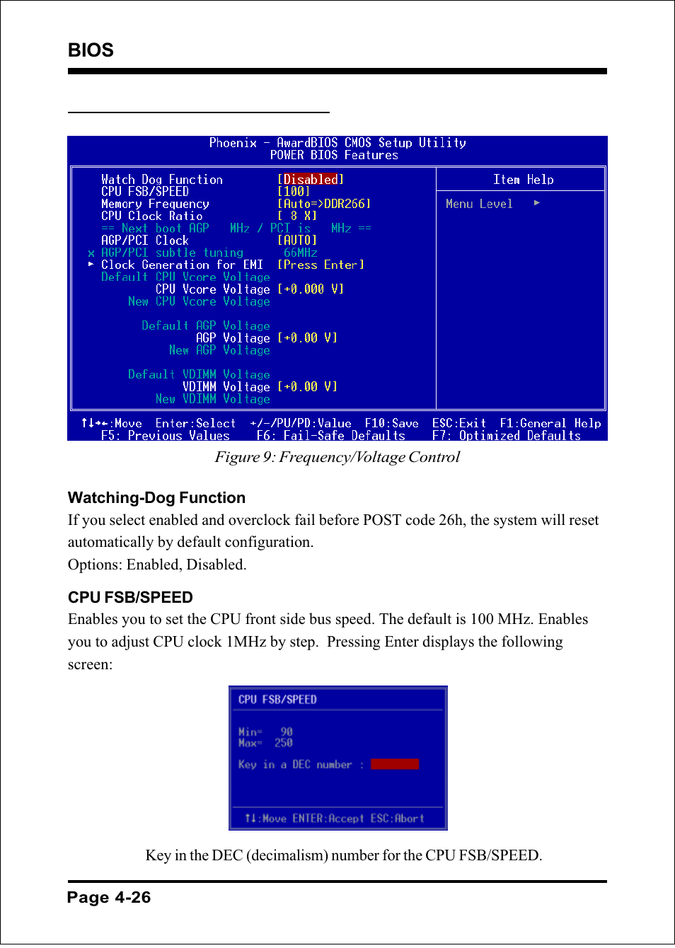 Bios, 8 power bios features | Intel FSB800 (PC3200) User Manual | Page 64 / 96