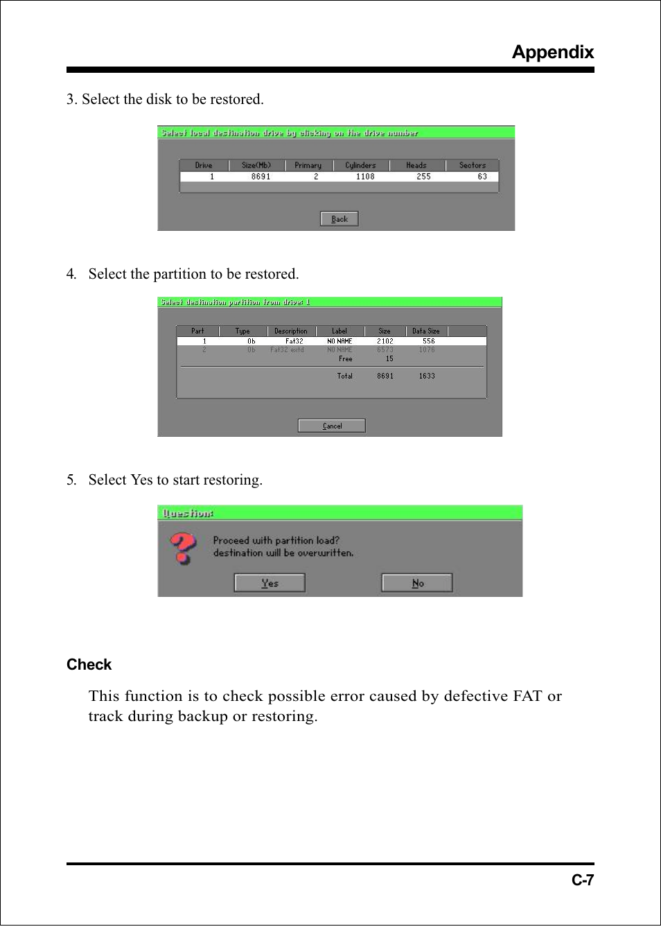 Appendix | Intel FSB800 (PC3200) User Manual | Page 89 / 96