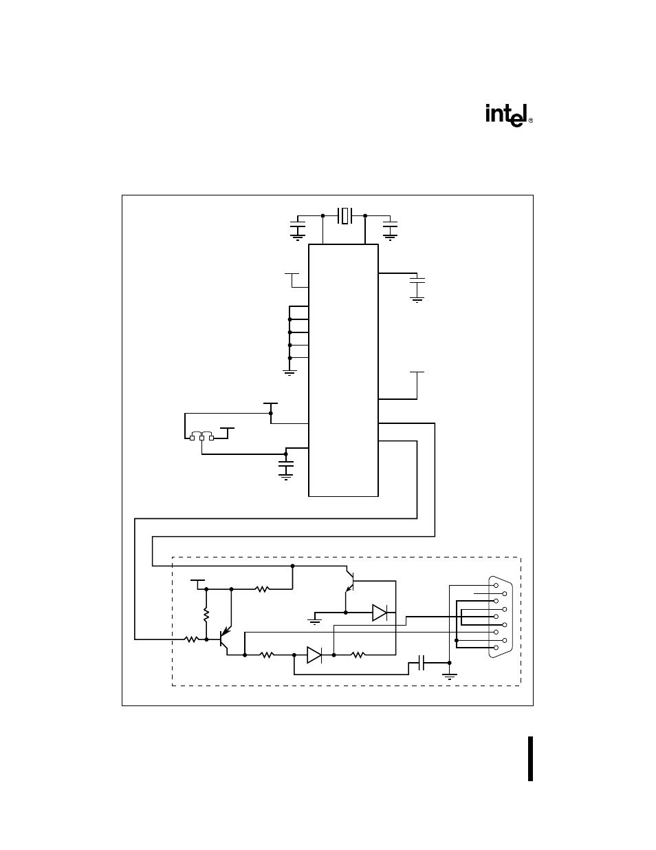 Figure 112. serial port programming circuit, 4 serial port programming circuit and address m, Serial port programming circuit and address map -4 | Serial port programming circuit -4 | Intel 8XC196Lx User Manual | Page 104 / 136
