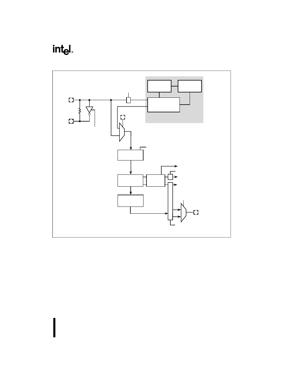 Figure 22. clock circuitry (87c196la, lb only), Clock circuitry (87c196la, lb only) -3 | Intel 8XC196Lx User Manual | Page 17 / 136