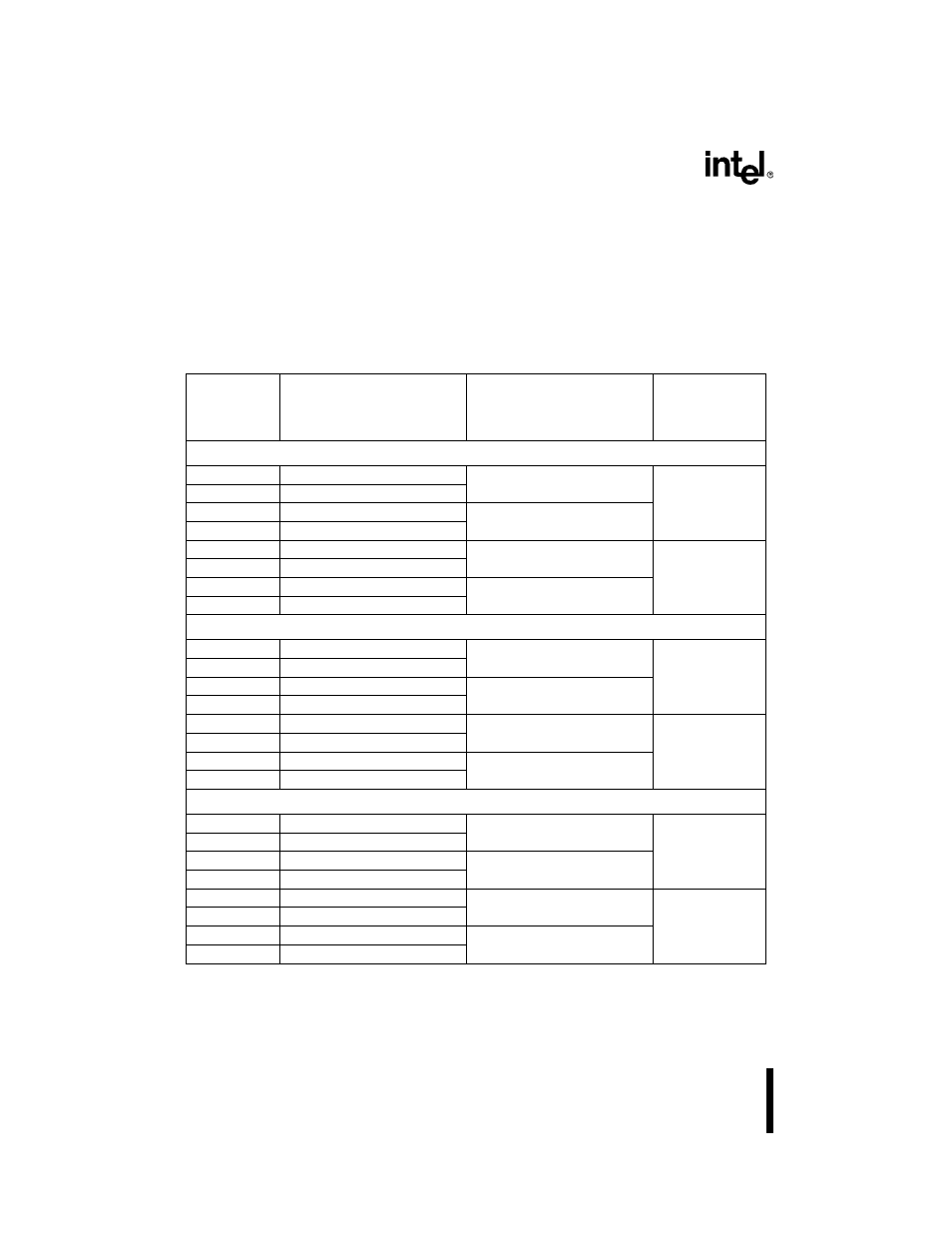 Table 34. windows (continued), 4 windowing, Windowing -6 | Windows -6 | Intel 8XC196Lx User Manual | Page 30 / 136