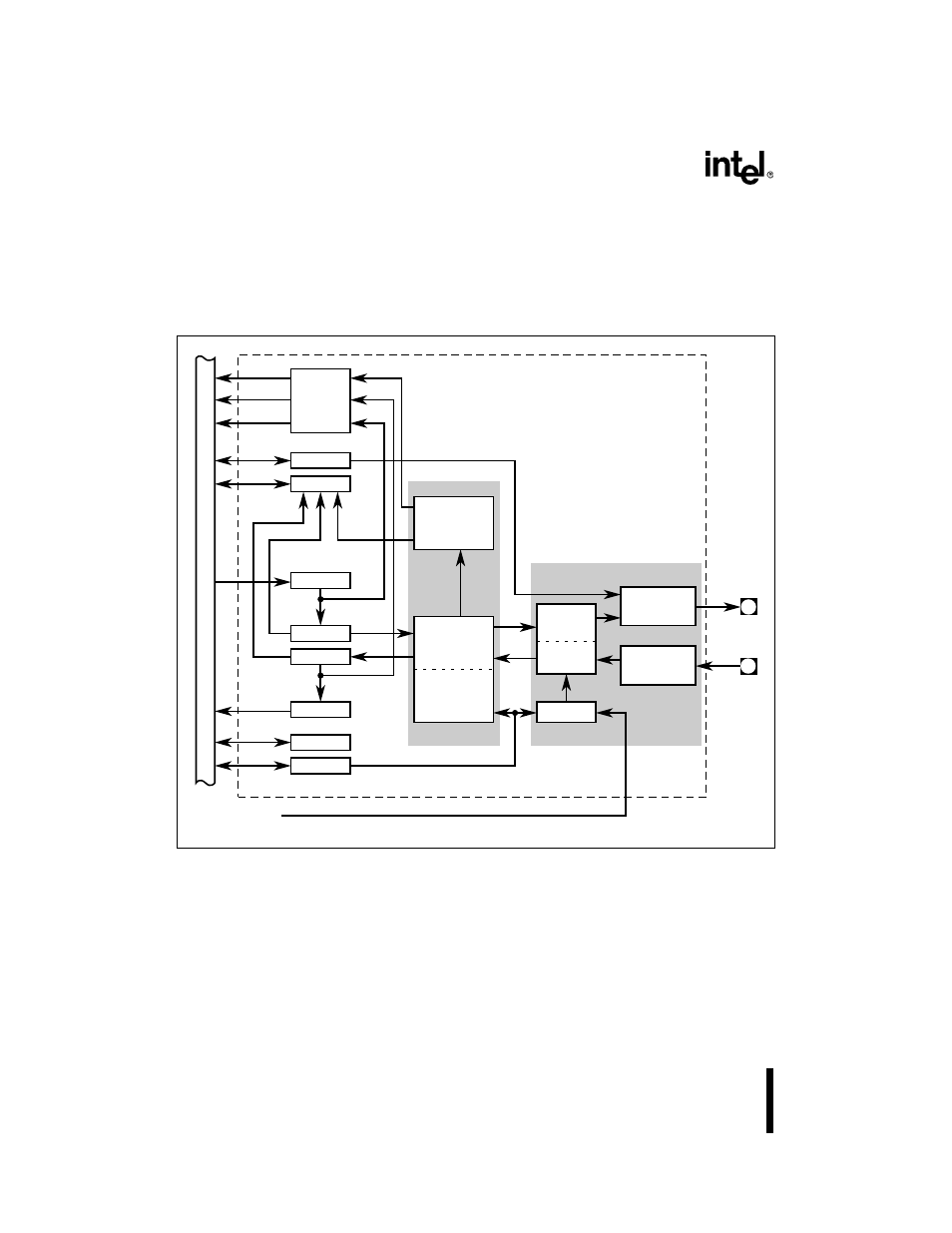 Figure 82. j1850 communications controller block, J1850 communications controller block diagram -2, 8xc196l x supplement | Intel 8XC196Lx User Manual | Page 68 / 136