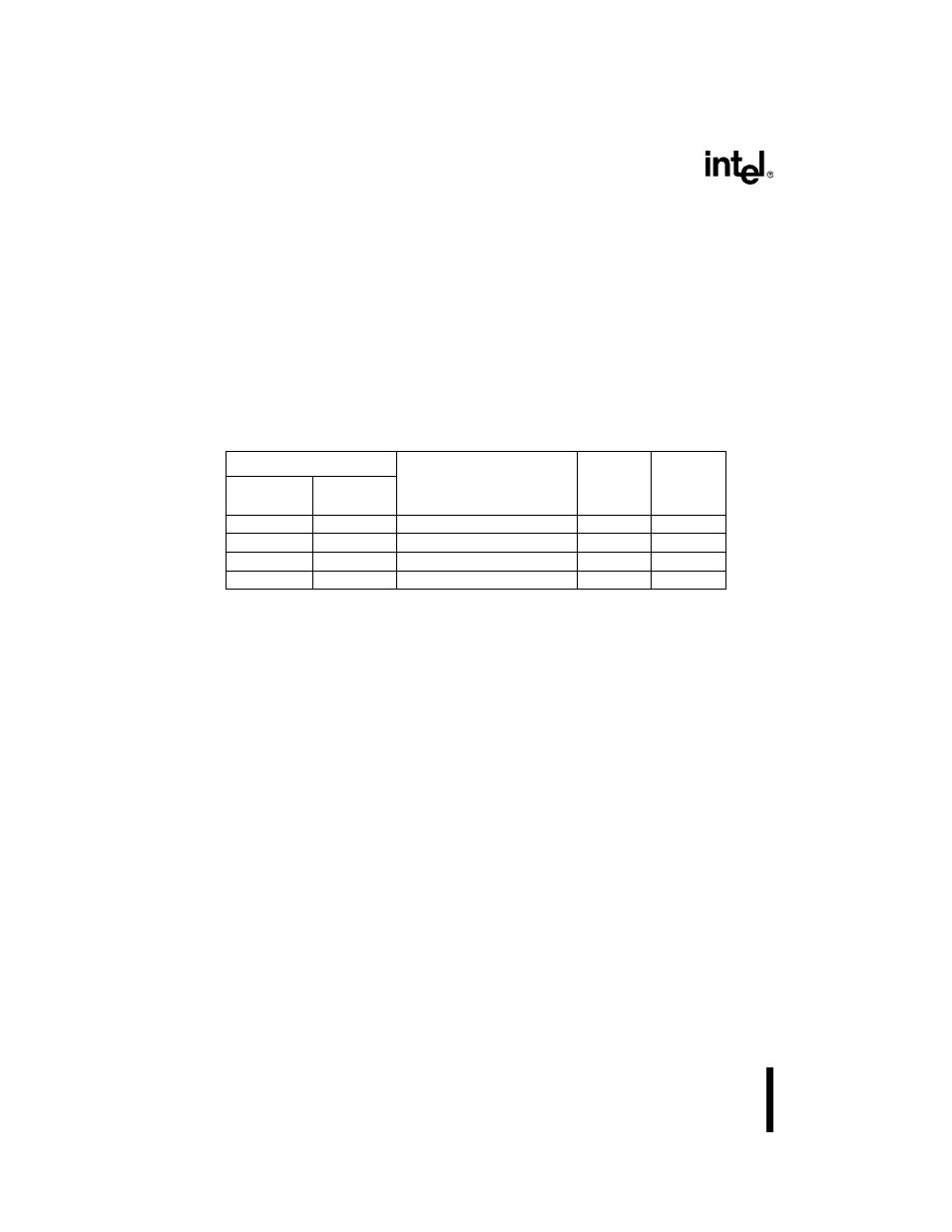 Table 83. relationships between input frequency, 1 clock prescaler, 2 digital filter | 3 delay compensation, 4 symbol encoding and decoding, Clock prescaler -6, Digital filter -6, Delay compensation -6, Symbol encoding and decoding -6 | Intel 8XC196Lx User Manual | Page 72 / 136