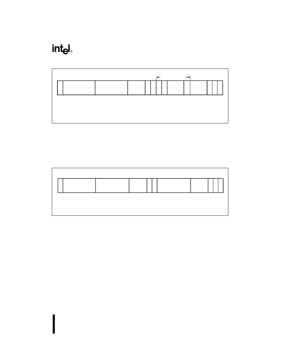 Figure 810. ifr type 2 message frame, Figure 811. ifr type 3 message frame, 3 ifr messaging type 3: multiple bytes, sing | 5 transmitting and receiving messages, 1 transmitting messages, Transmitting and receiving messages -13, Transmitting messages -13, Ifr type 2 message frame -13, Ifr type 3 message frame -13 | Intel 8XC196Lx User Manual | Page 79 / 136