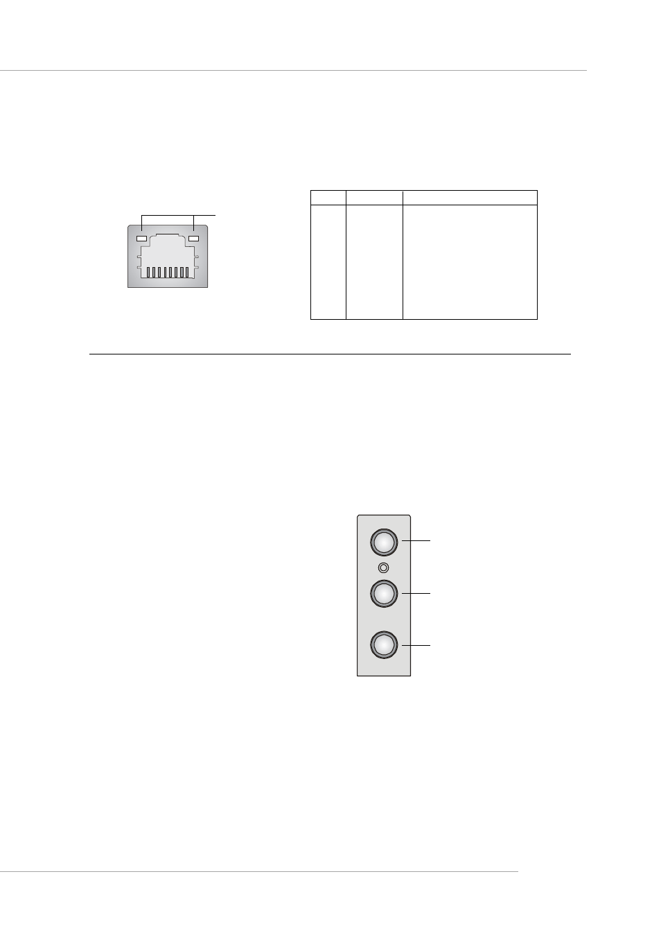 Rj-45 lan jack (optional), Audio port connectors | Intel KM4AM User Manual | Page 23 / 74
