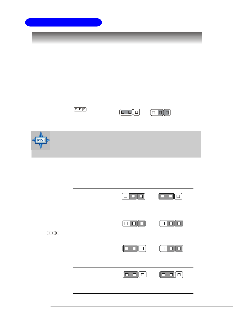 Jumpers, Cpu frequency jumpers: sw1 & sw2, Clear cmos jumper: jbat1 | Intel KM4AM User Manual | Page 32 / 74