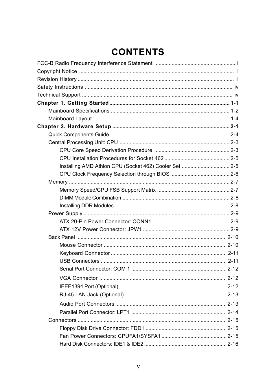 Intel KM4AM User Manual | Page 5 / 74