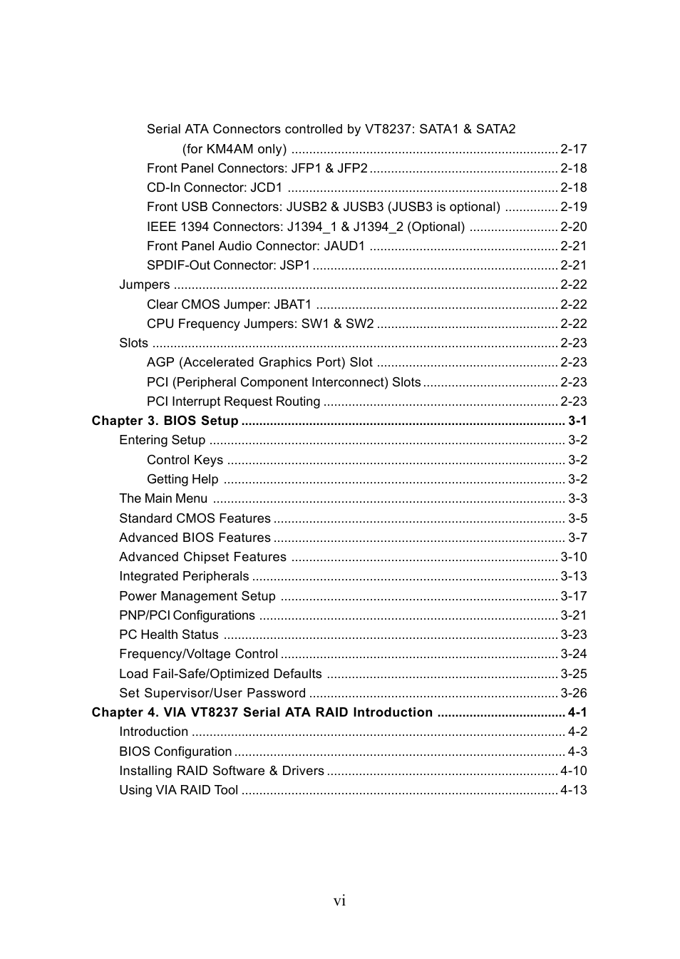 Intel KM4AM User Manual | Page 6 / 74