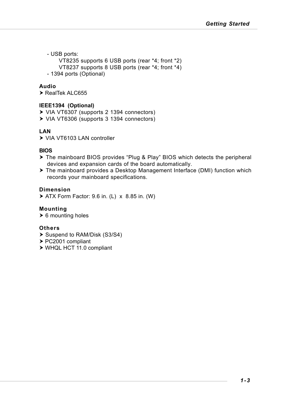 Intel KM4AM User Manual | Page 9 / 74