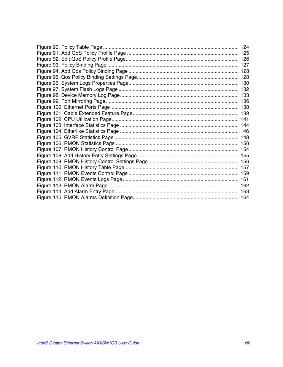 Intel AXXSW1GB User Manual | Page 13 / 220