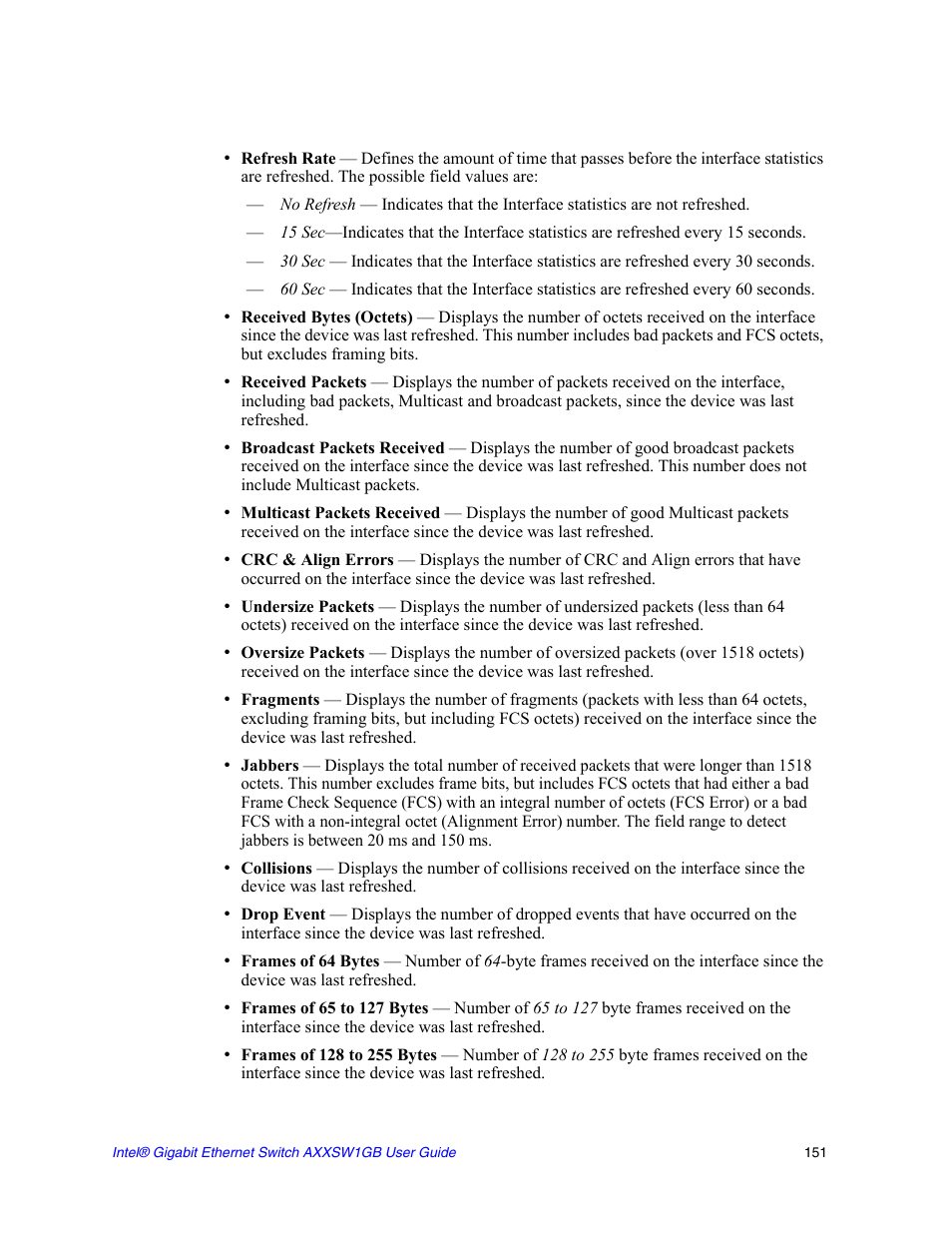 Intel AXXSW1GB User Manual | Page 164 / 220