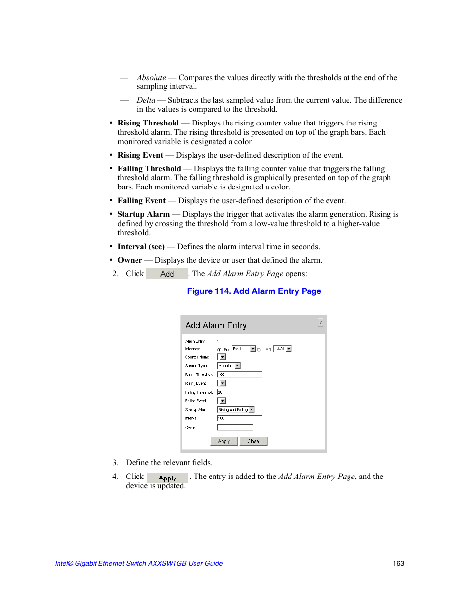 Intel AXXSW1GB User Manual | Page 176 / 220