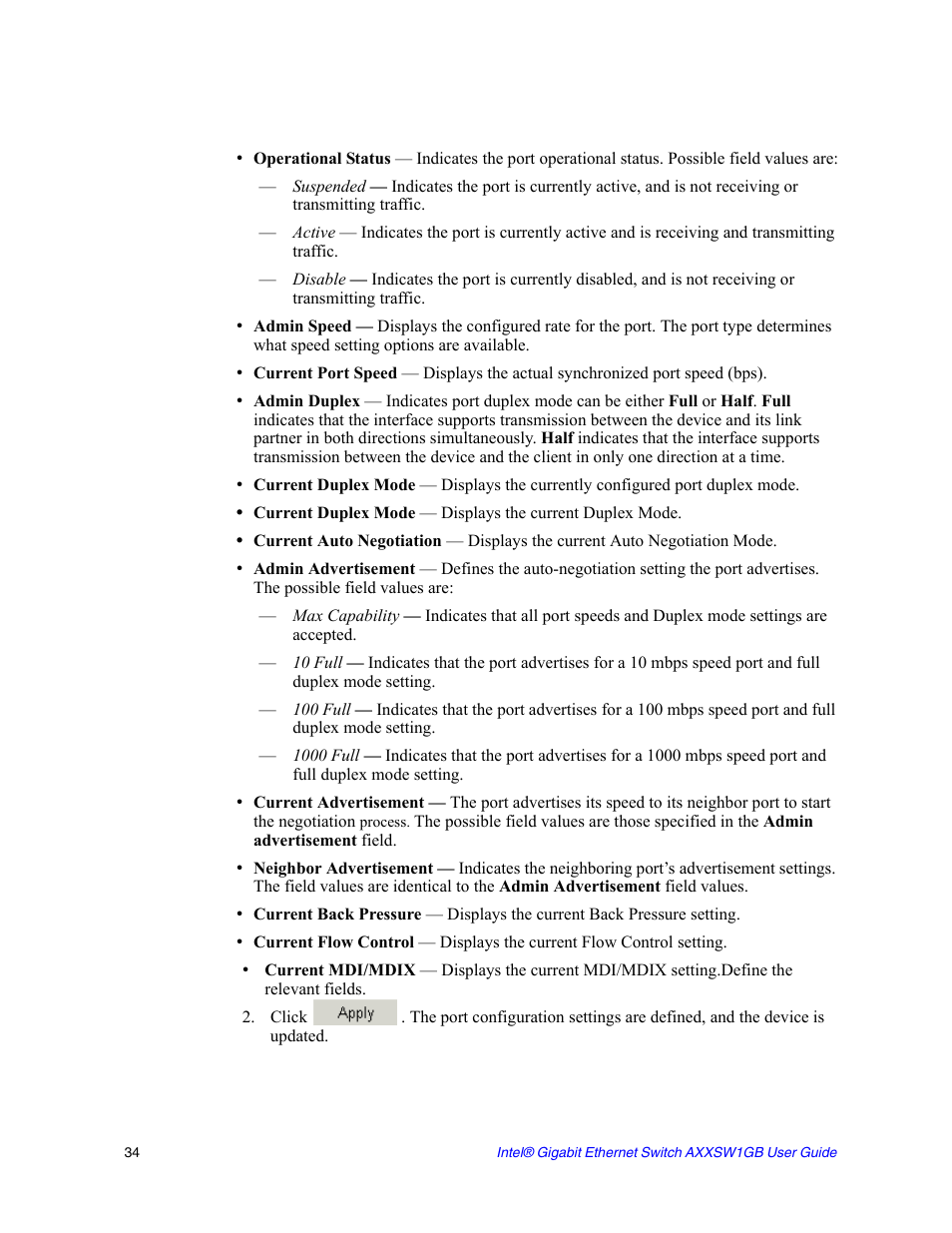 Intel AXXSW1GB User Manual | Page 47 / 220