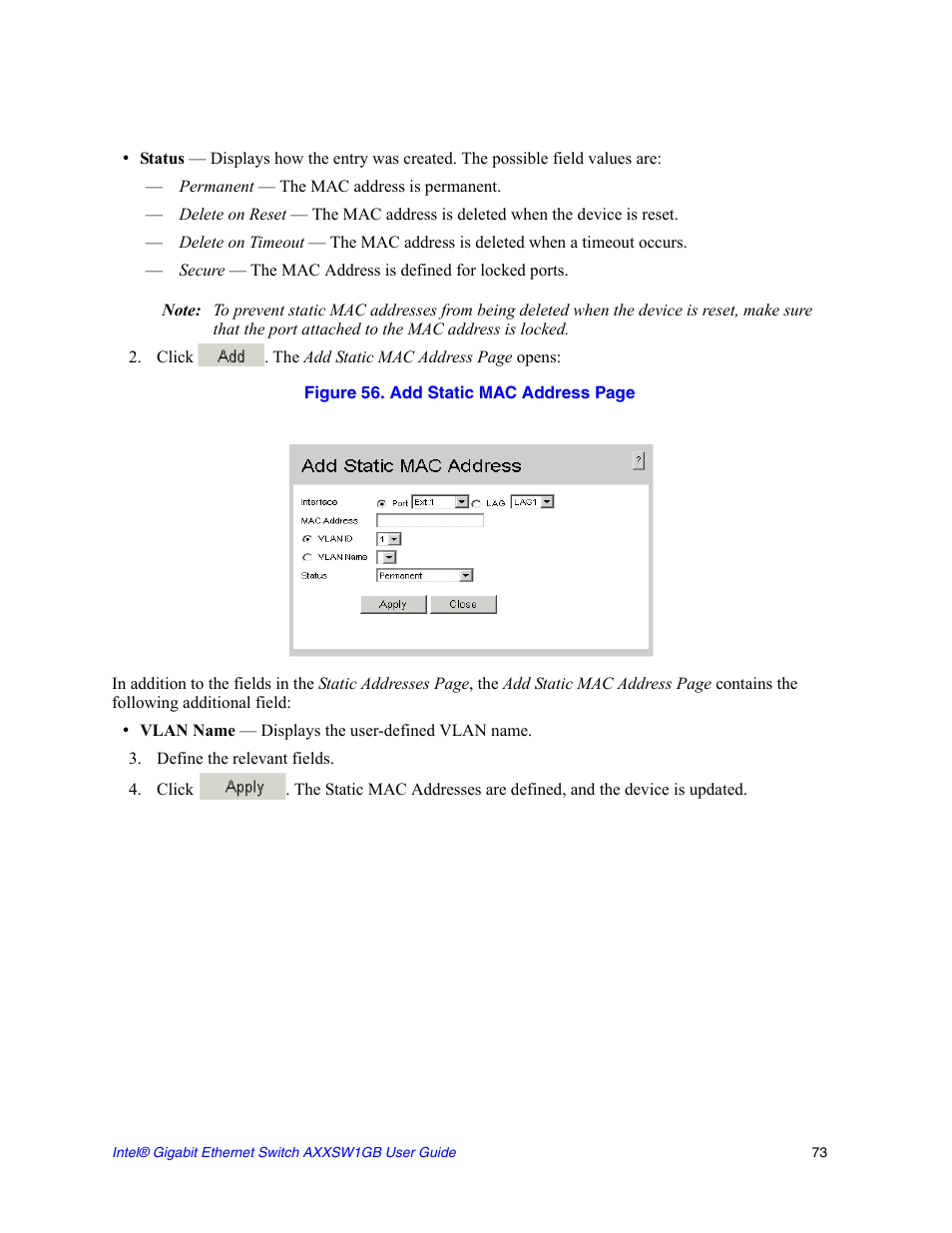 Intel AXXSW1GB User Manual | Page 86 / 220