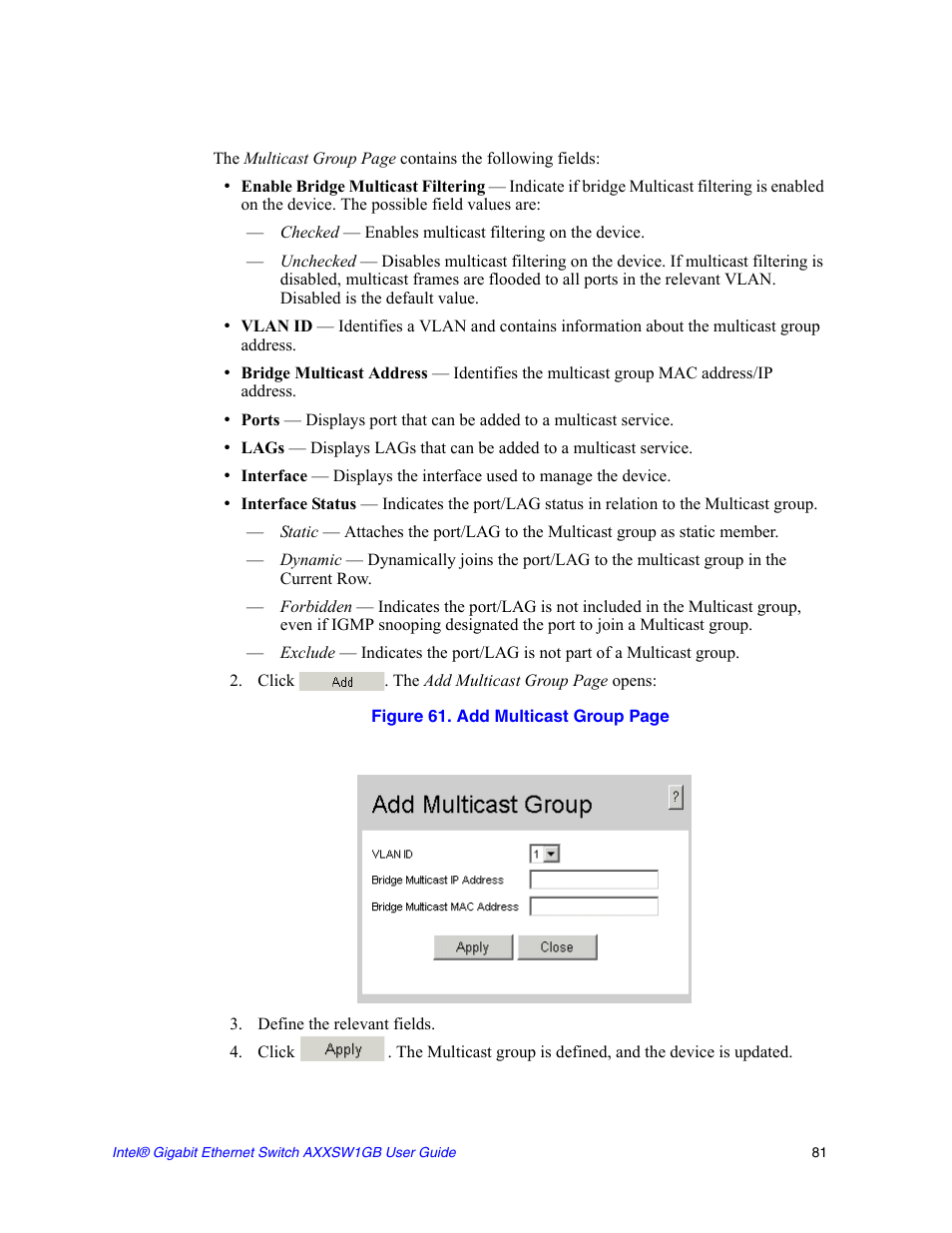 Intel AXXSW1GB User Manual | Page 94 / 220