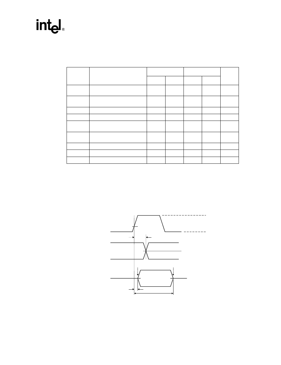 2 pci bus interface timing | Intel 82540EP User Manual | Page 29 / 45