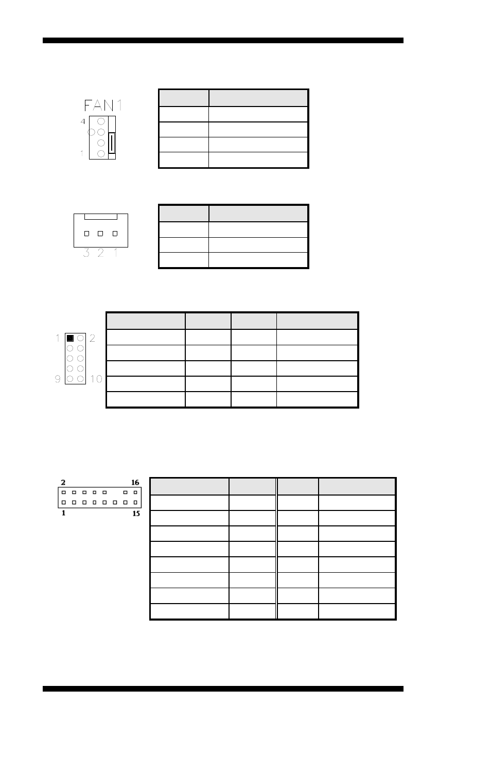 Signal name, Sys_fan1: system fan power connector, Nb_fan1: northbridge fan power connectors | J1: audio front header, J2: hdmi audio connector | Intel MB898F User Manual | Page 24 / 62