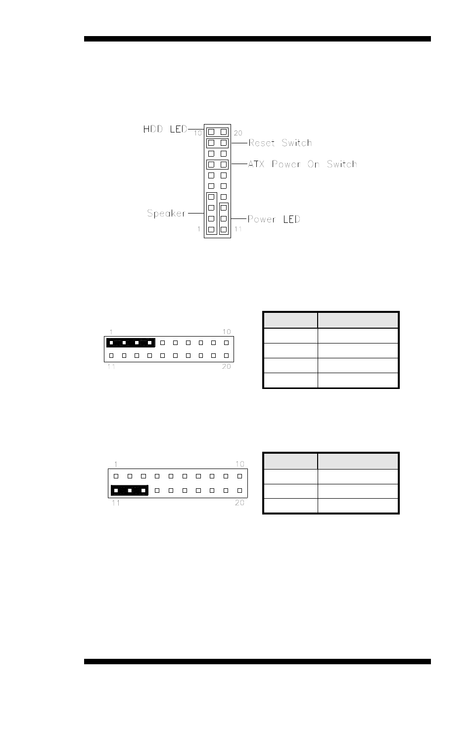 J8: system function connector | Intel MB898F User Manual | Page 25 / 62