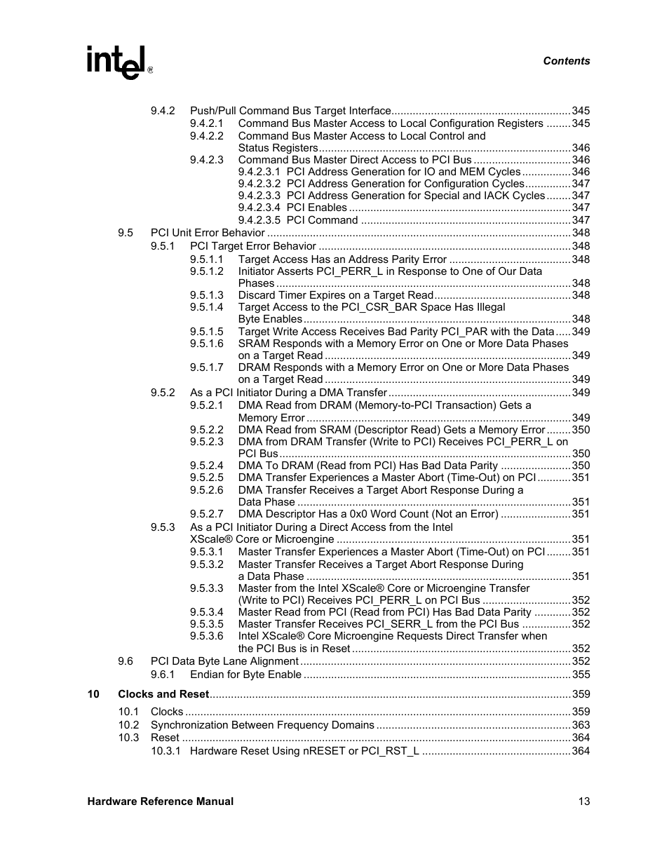 Intel NETWORK PROCESSOR IXP2800 User Manual | Page 13 / 430