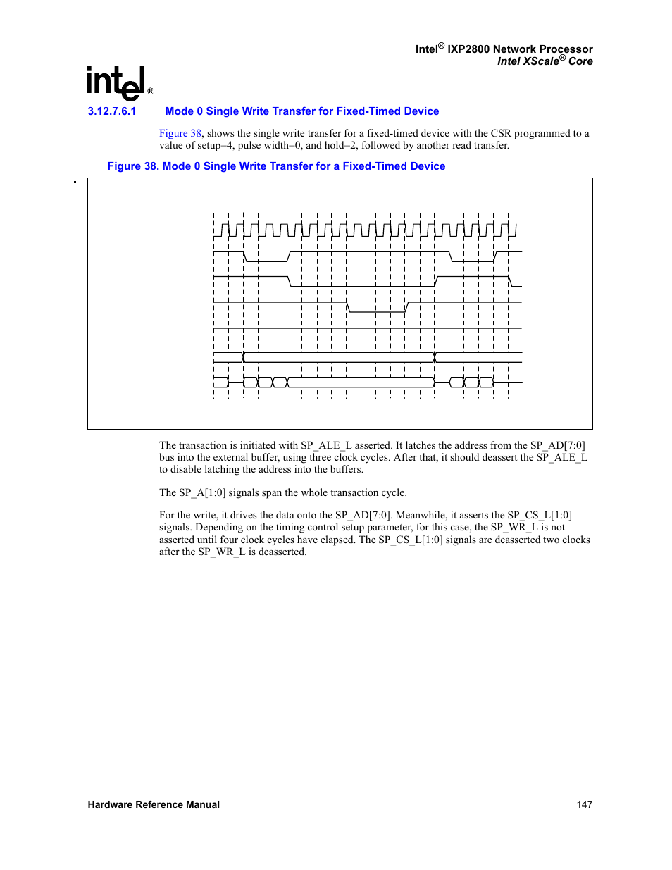 Intel, Ixp2800 network processor intel xscale | Intel NETWORK PROCESSOR IXP2800 User Manual | Page 147 / 430