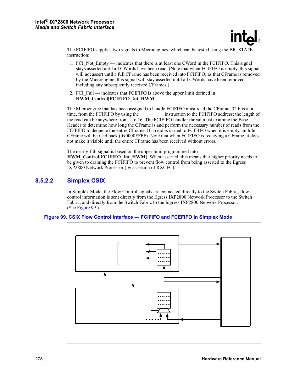 2 simplex csix, Simplex csix | Intel NETWORK PROCESSOR IXP2800 User Manual | Page 278 / 430