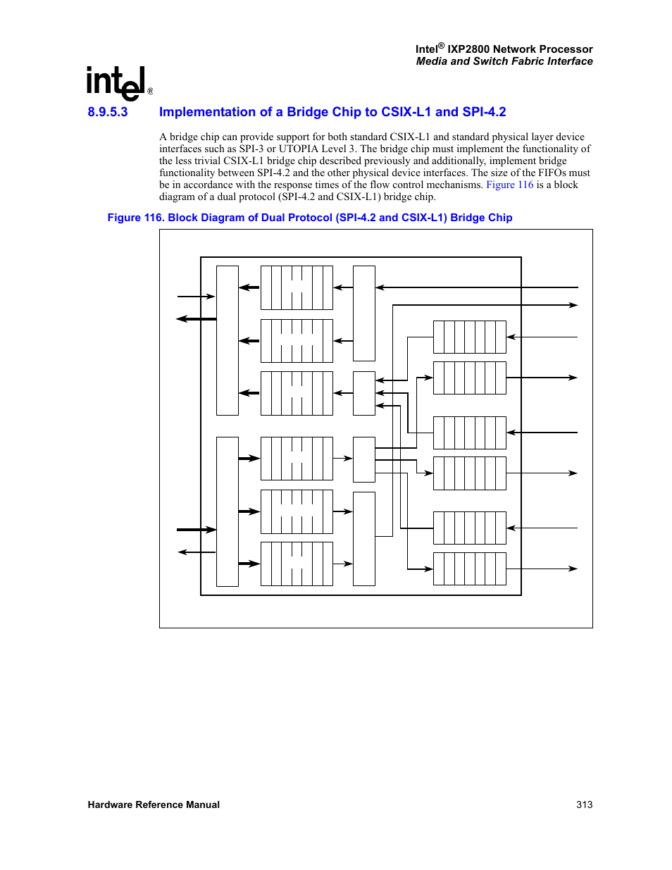 Intel NETWORK PROCESSOR IXP2800 User Manual | Page 313 / 430