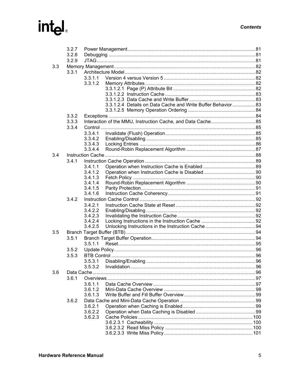 Intel NETWORK PROCESSOR IXP2800 User Manual | Page 5 / 430