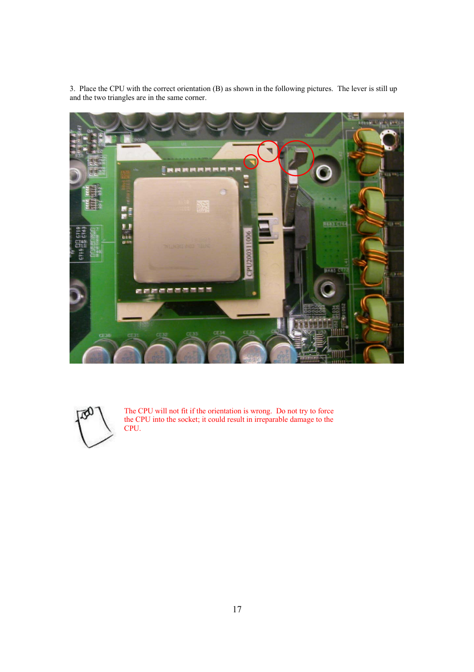 Intel Arima LH500 User Manual | Page 17 / 78