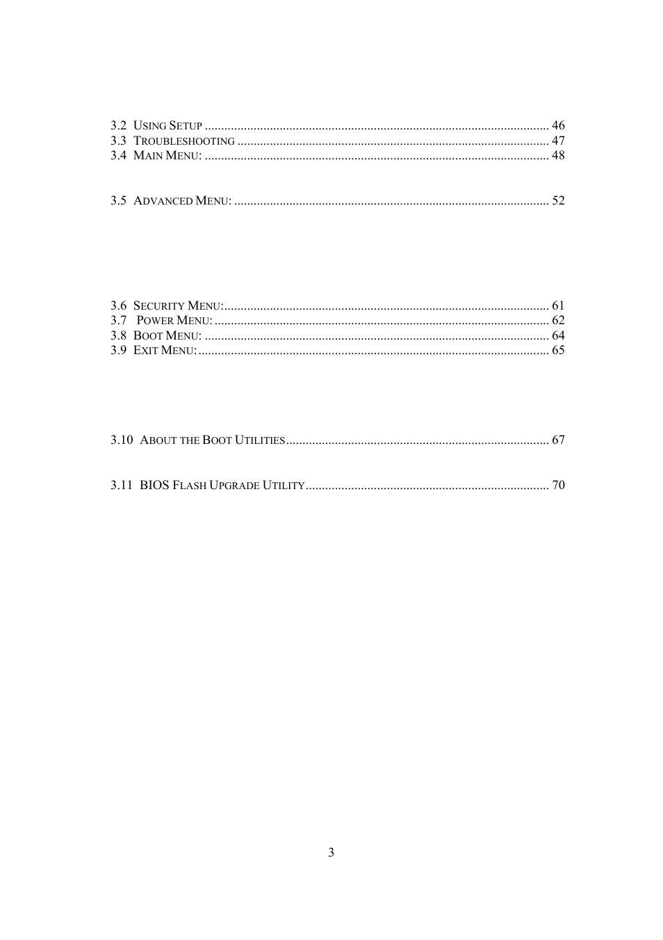 Intel Arima LH500 User Manual | Page 3 / 78