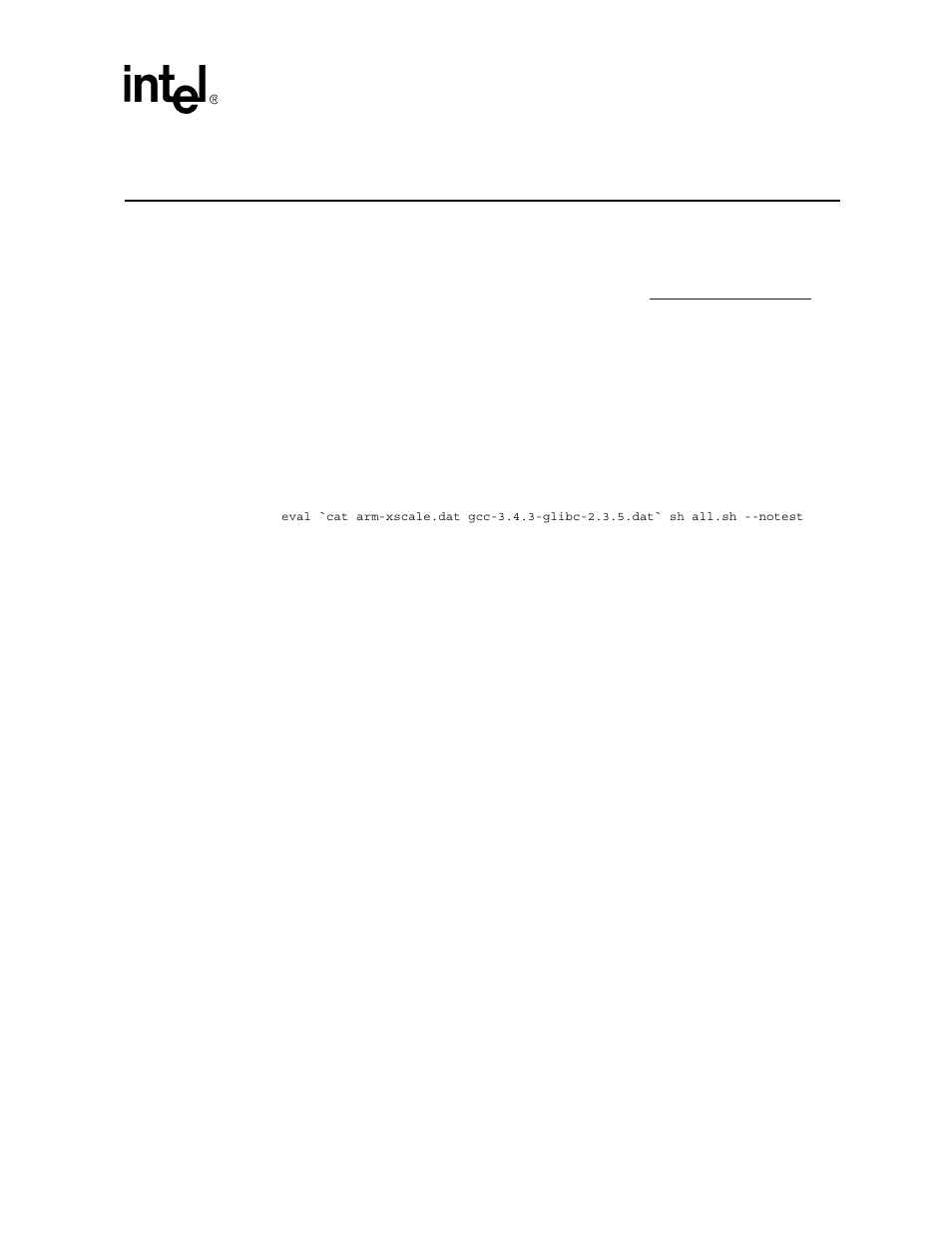 Cross toolchain 4, Cross toolchain | Intel I/O Processor User Manual | Page 13 / 22