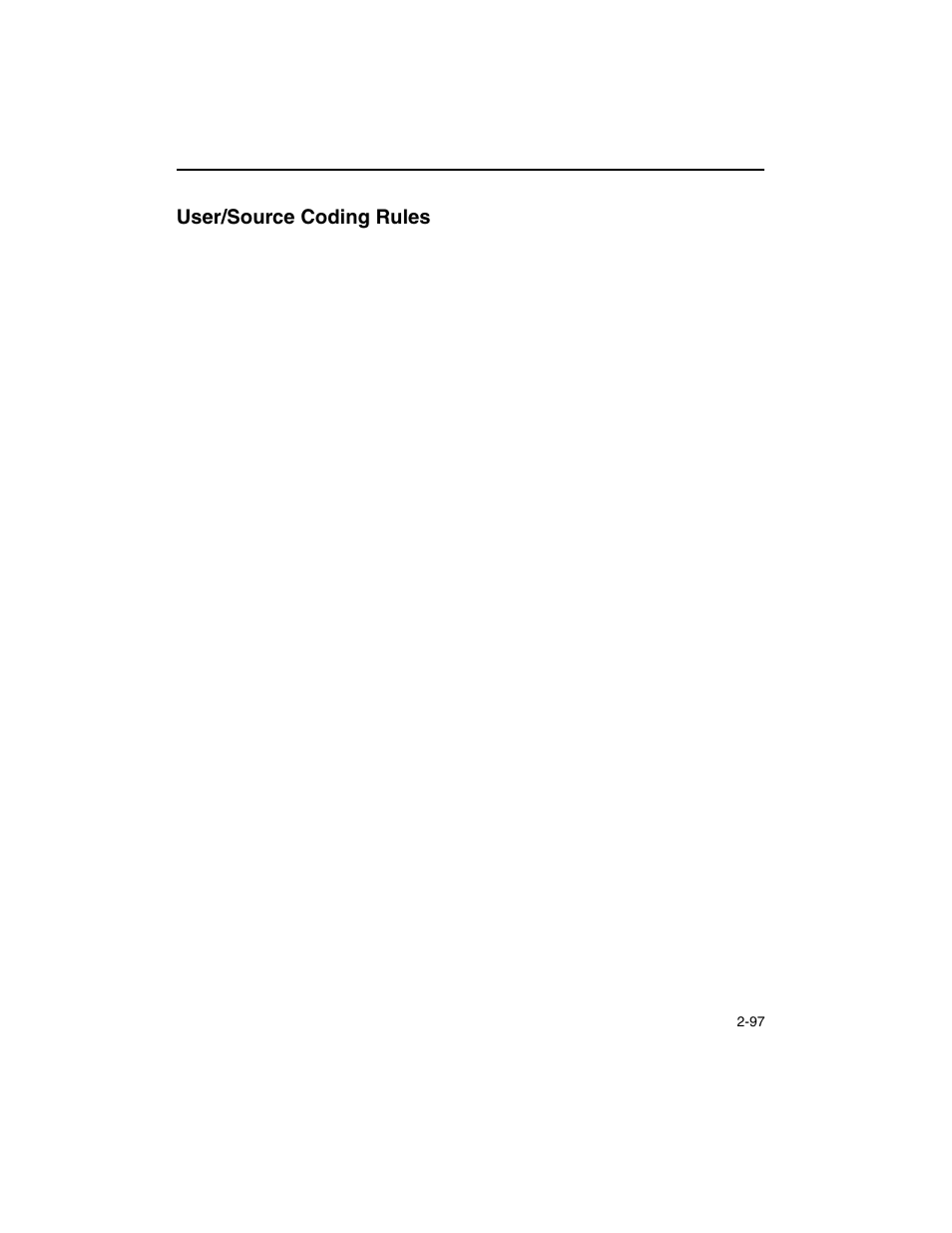 User/source coding rules, User/source coding rules -97 | Intel ARCHITECTURE IA-32 User Manual | Page 169 / 568