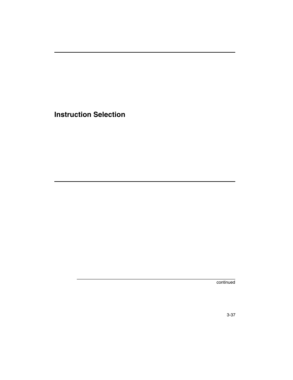 Instruction selection, Instruction selection -37, Example 3-21 | Emulation of conditional moves -37 | Intel ARCHITECTURE IA-32 User Manual | Page 217 / 568
