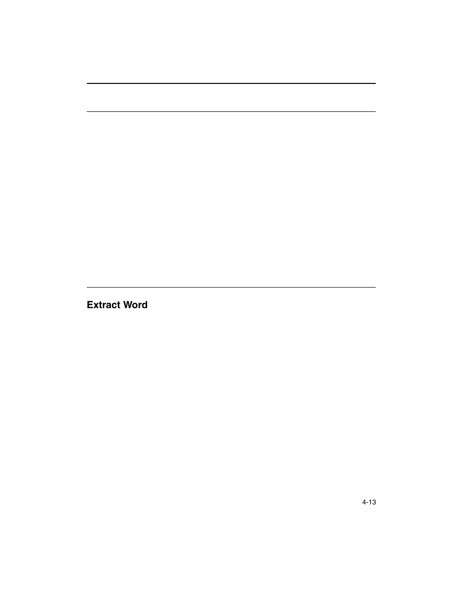 Extract word, Extract word -13, Example 4-6 | Intel ARCHITECTURE IA-32 User Manual | Page 233 / 568
