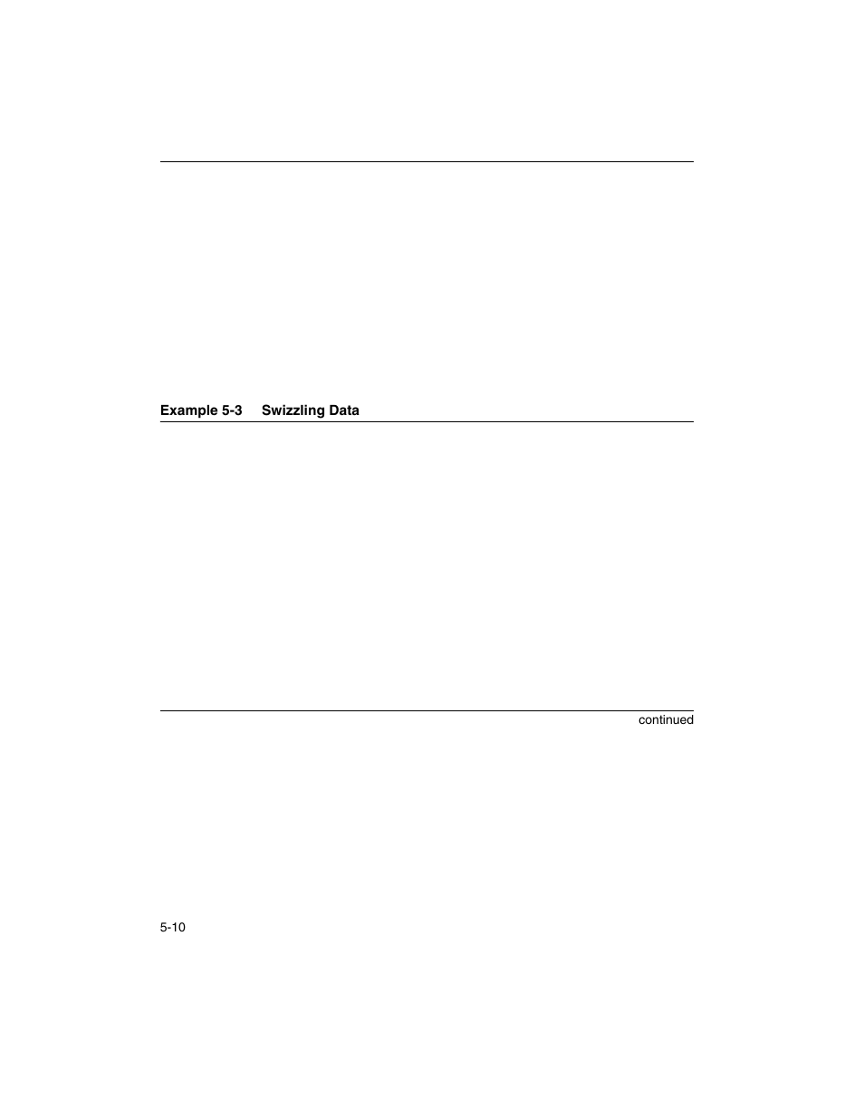 Example 5-3, Swizzling data -10 | Intel ARCHITECTURE IA-32 User Manual | Page 272 / 568