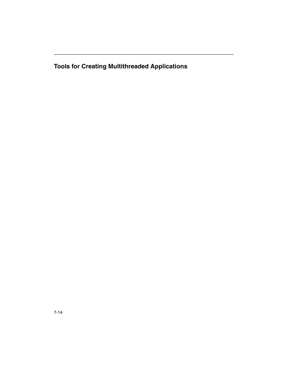 Tools for creating multithreaded applications, Tools for creating multithreaded applications -14 | Intel ARCHITECTURE IA-32 User Manual | Page 360 / 568