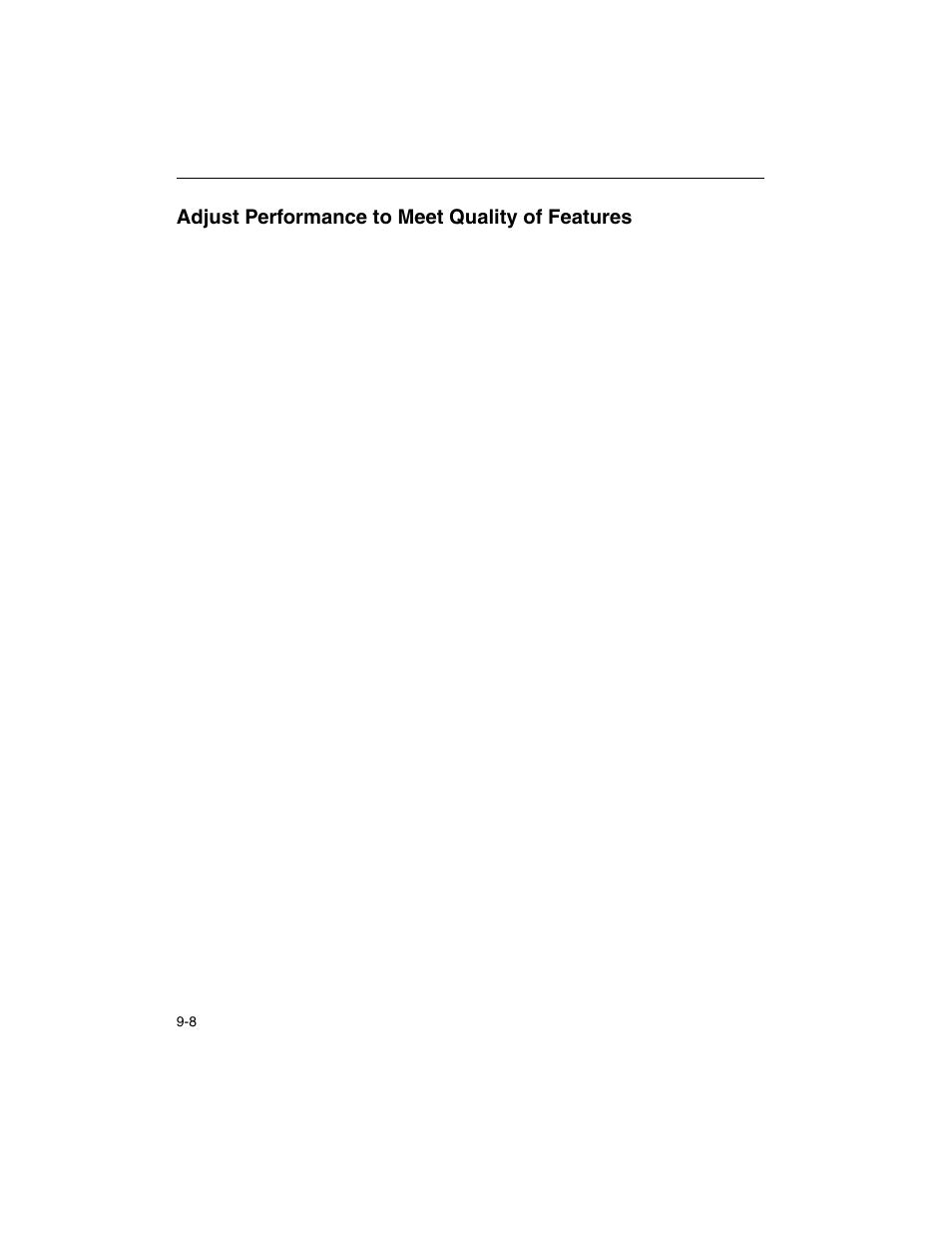 Adjust performance to meet quality of features, Adjust performance to meet quality of features -8 | Intel ARCHITECTURE IA-32 User Manual | Page 422 / 568