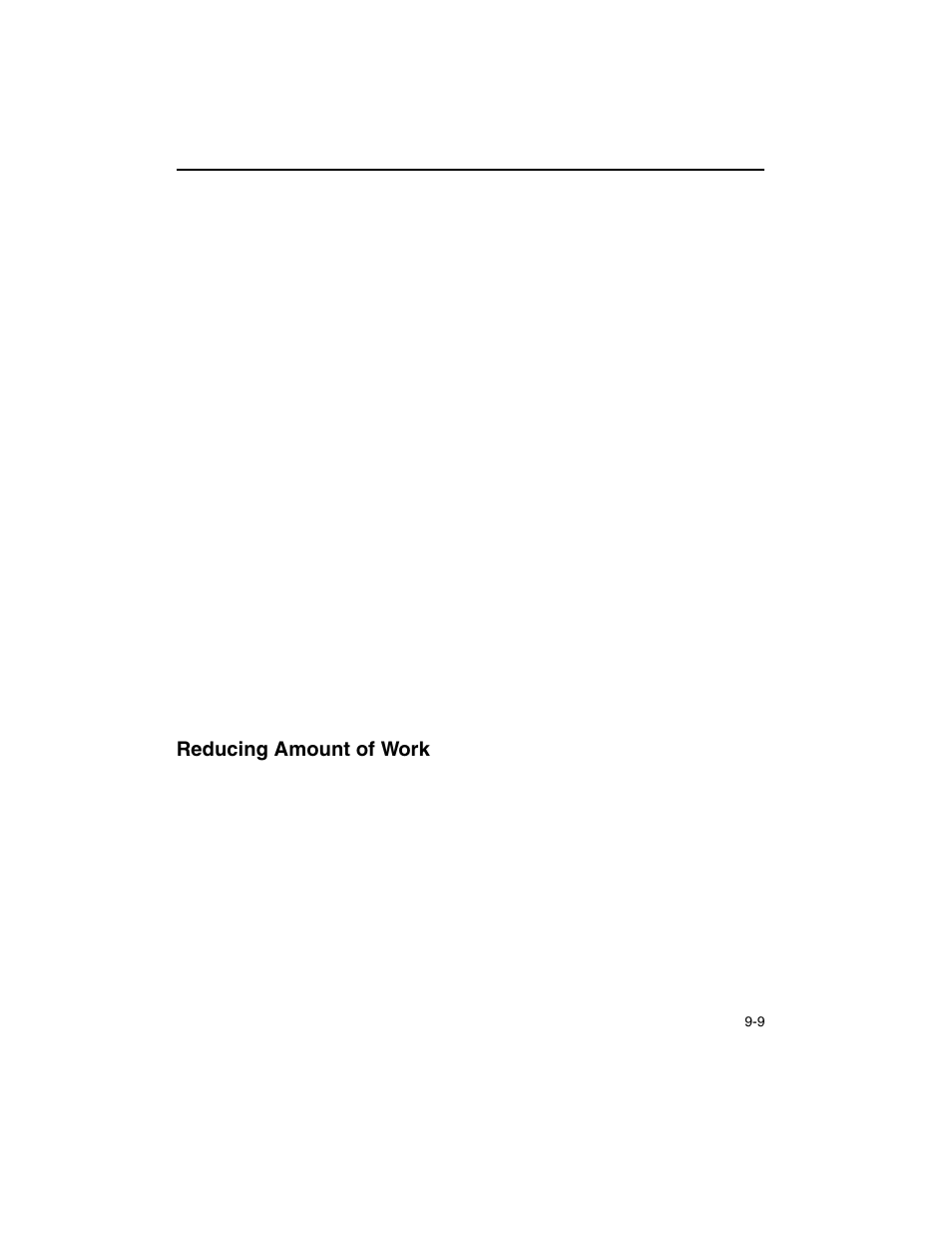 Reducing amount of work, Reducing amount of work -9 | Intel ARCHITECTURE IA-32 User Manual | Page 423 / 568