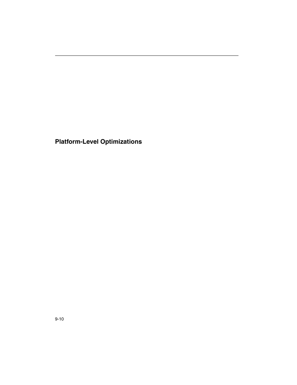 Platform-level optimizations, Platform-level optimizations -10 | Intel ARCHITECTURE IA-32 User Manual | Page 424 / 568