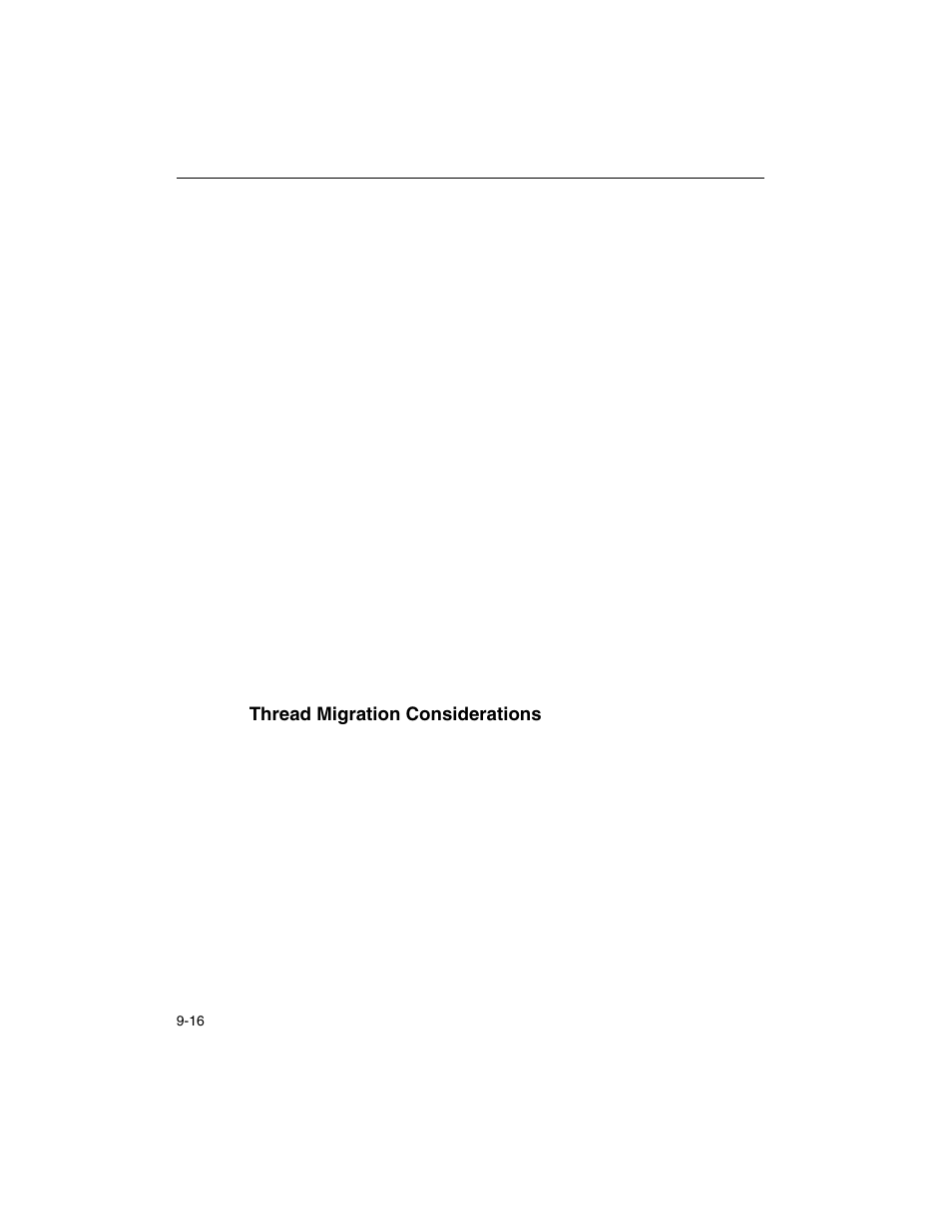 Thread migration considerations, Thread migration considerations -16 | Intel ARCHITECTURE IA-32 User Manual | Page 430 / 568