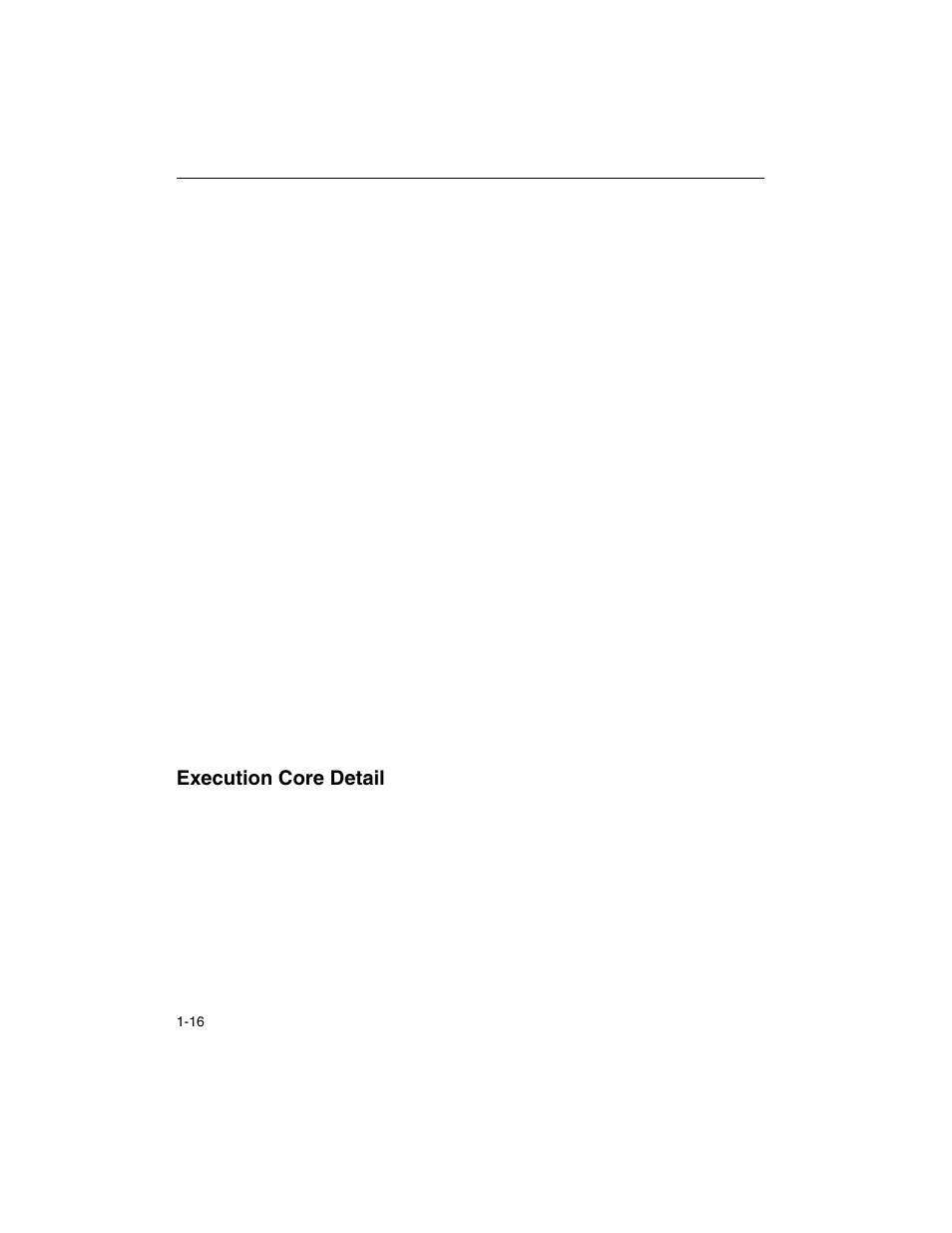 Execution core detail, Execution core detail -16 | Intel ARCHITECTURE IA-32 User Manual | Page 44 / 568