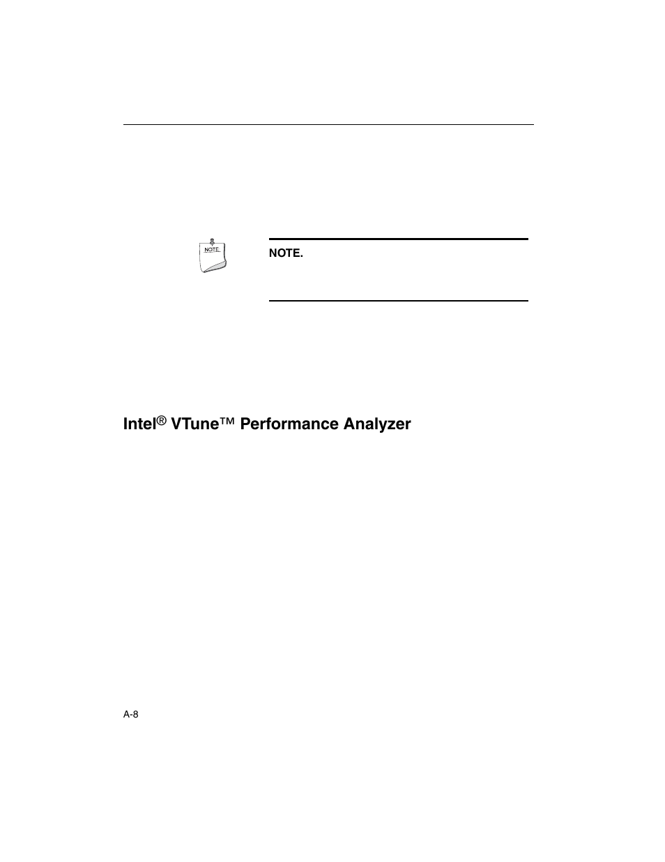 Intel® vtune™ performance analyzer, Intel, Vtune ™ performance analyzer | Intel ARCHITECTURE IA-32 User Manual | Page 442 / 568