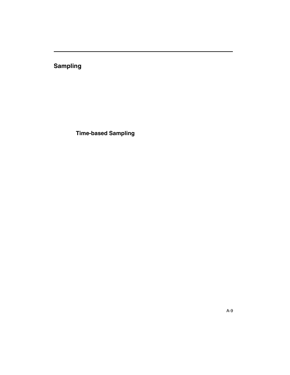 Sampling, Time-based sampling | Intel ARCHITECTURE IA-32 User Manual | Page 443 / 568