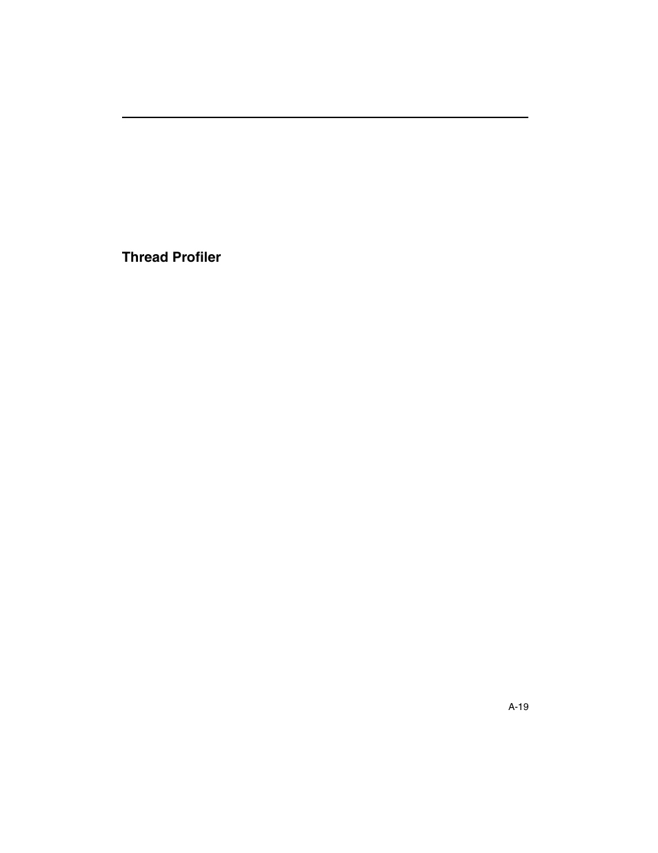 Thread profiler | Intel ARCHITECTURE IA-32 User Manual | Page 453 / 568