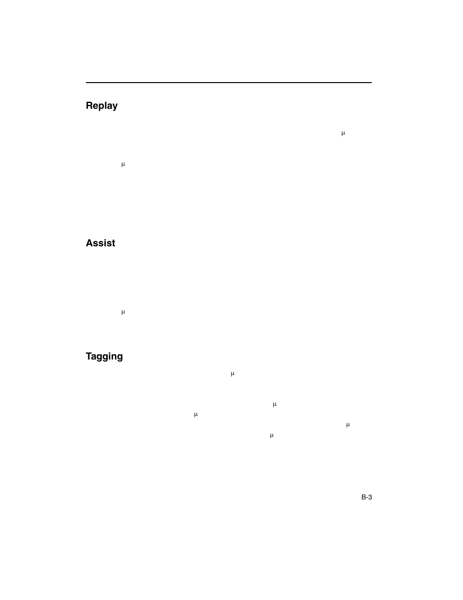 Replay, Assist, Tagging | Intel ARCHITECTURE IA-32 User Manual | Page 457 / 568