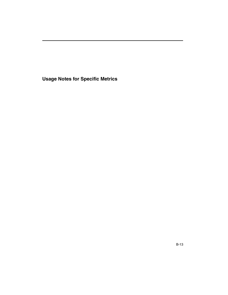 Usage notes for specific metrics | Intel ARCHITECTURE IA-32 User Manual | Page 467 / 568
