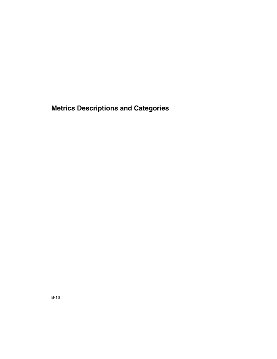 Metrics descriptions and categories | Intel ARCHITECTURE IA-32 User Manual | Page 470 / 568