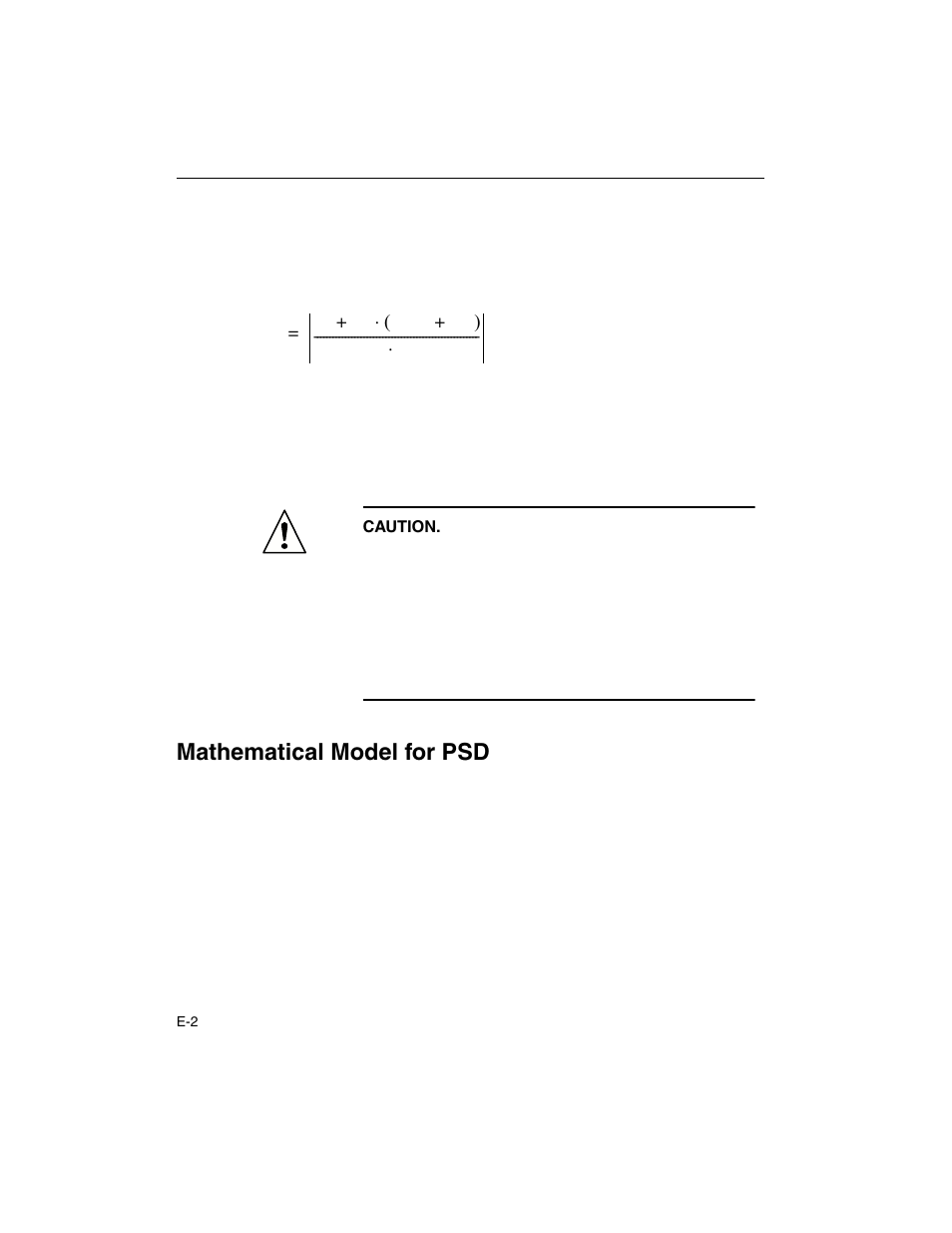 Mathematical model for psd | Intel ARCHITECTURE IA-32 User Manual | Page 548 / 568