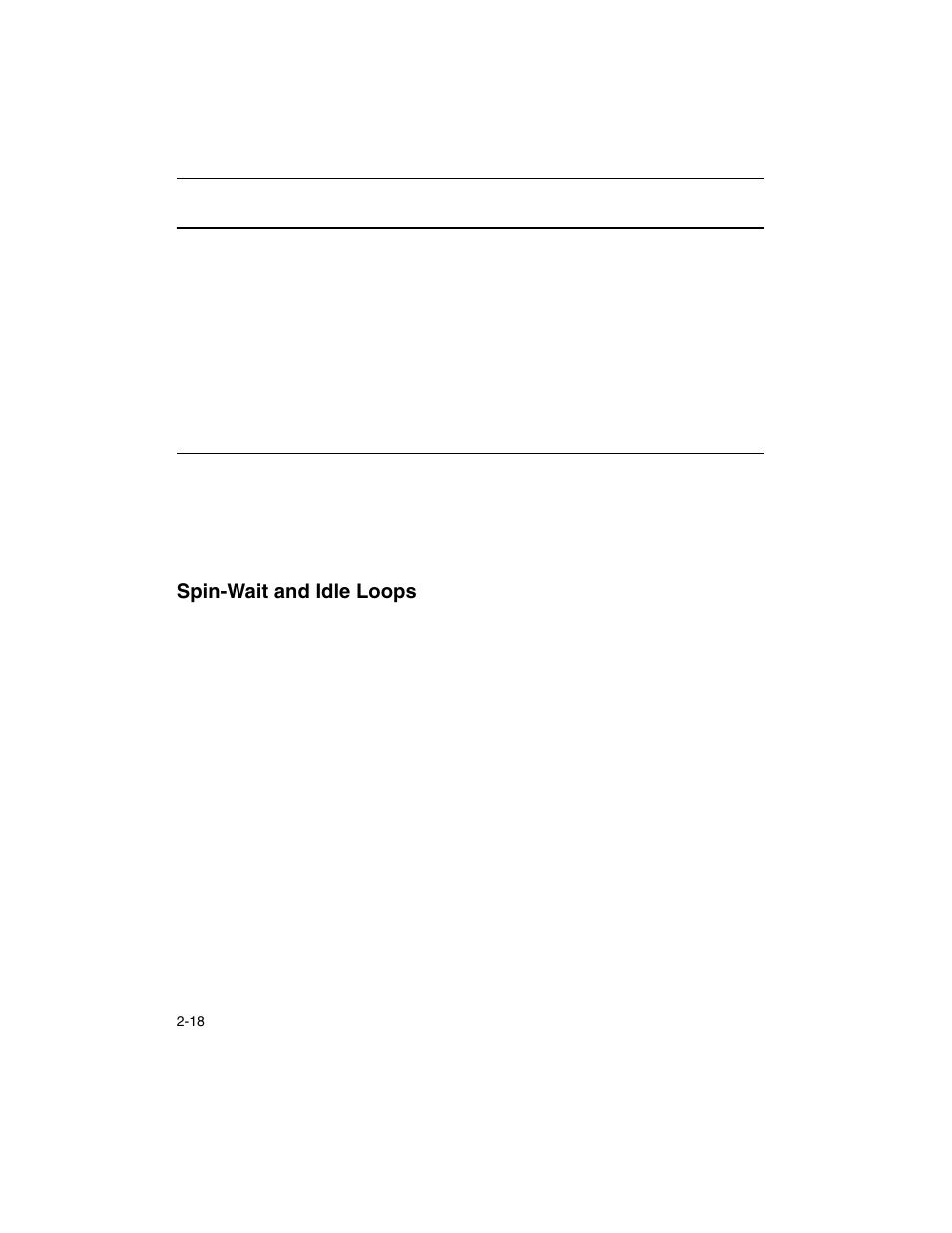 Spin-wait and idle loops, Spin-wait and idle loops -18, Example 2-3 | Eliminating branch with cmov instruction -18 | Intel ARCHITECTURE IA-32 User Manual | Page 90 / 568