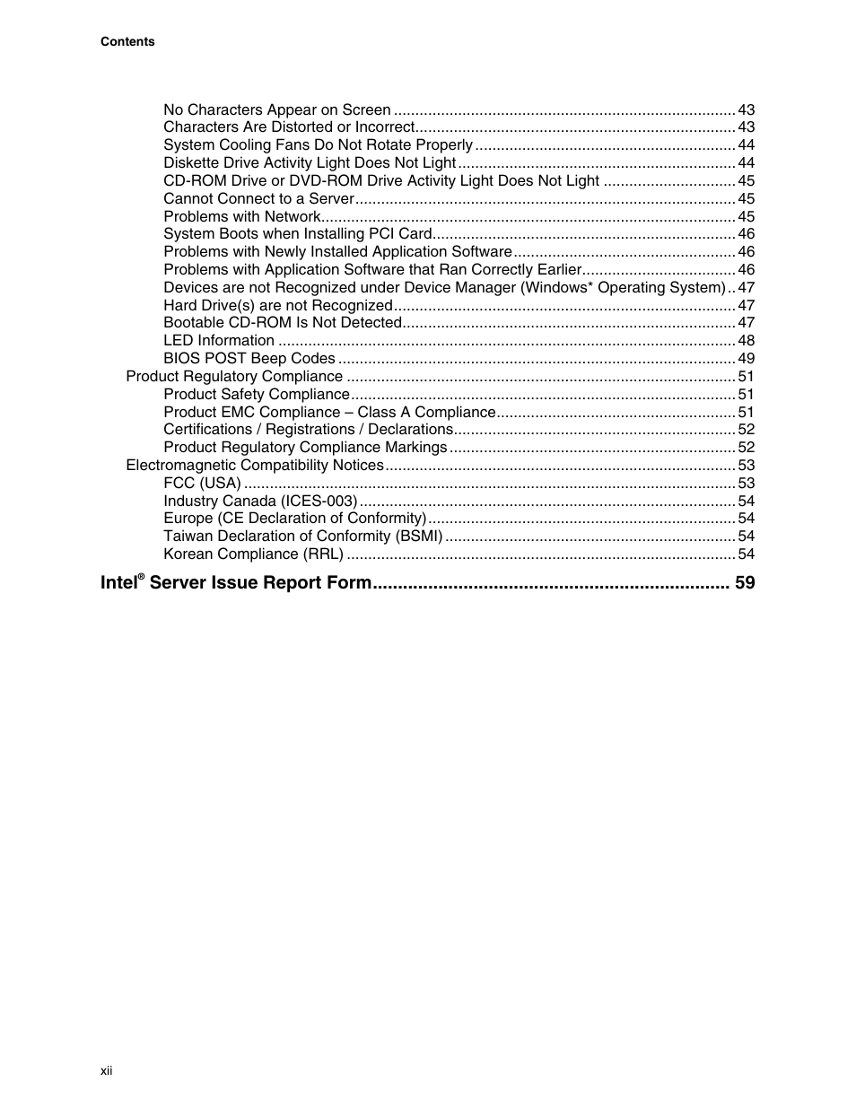 Intel SE7520JR2 User Manual | Page 12 / 63