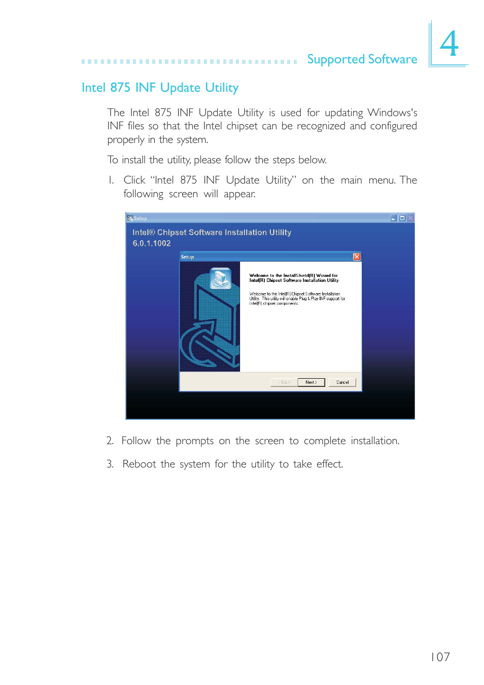 Intel System Board G4H875-B User Manual | Page 107 / 129